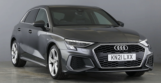 AUDI A3 Sportback 5 Door 35 TFSI 150 S Line S tronic