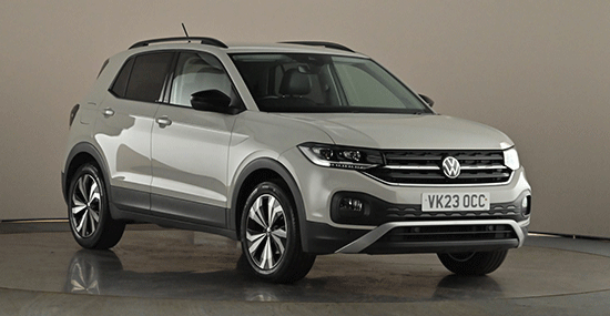 VOLKSWAGEN T-Cross 5 Door Suv 1.0 TSI 110PS Black Edition