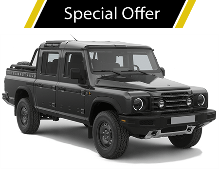 Ineos Quartermaster Petrol 3.0 T Black Edition D/Cab Pick Up Auto